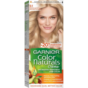 غارنية صبغه 9.1 اشقر رمادى فاتح جدا