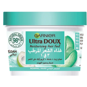 غارنية حمام كريم للشعر العادي 390مل