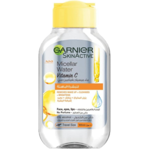 ماء ميسيلار من غارنييه سكين اكتيف بفيتامين سي لتنظيف البشرة 100 مل