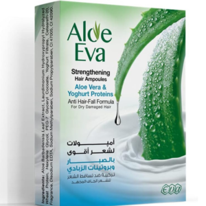 ايفا امبولات شعر بالصبار و بروتينات الزبادى 15مل 4 امبول