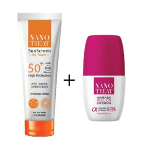 نانو تريت صن بلوك كريم 50مل + بلية 50مل